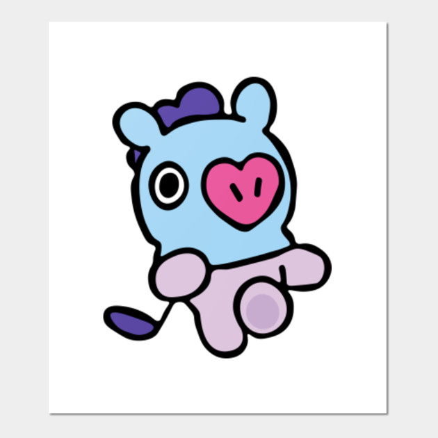 BTS BT21 Mang - Bts - Posters and Art Prints | TeePublic